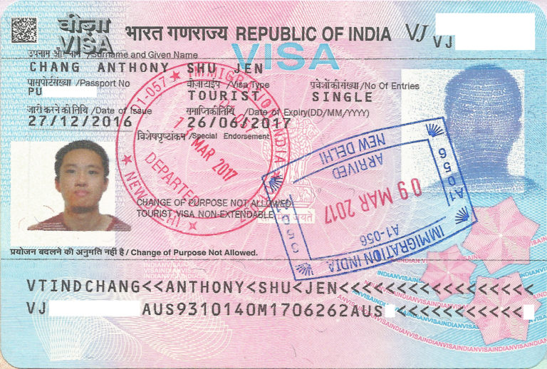 india tourist visa irish passport